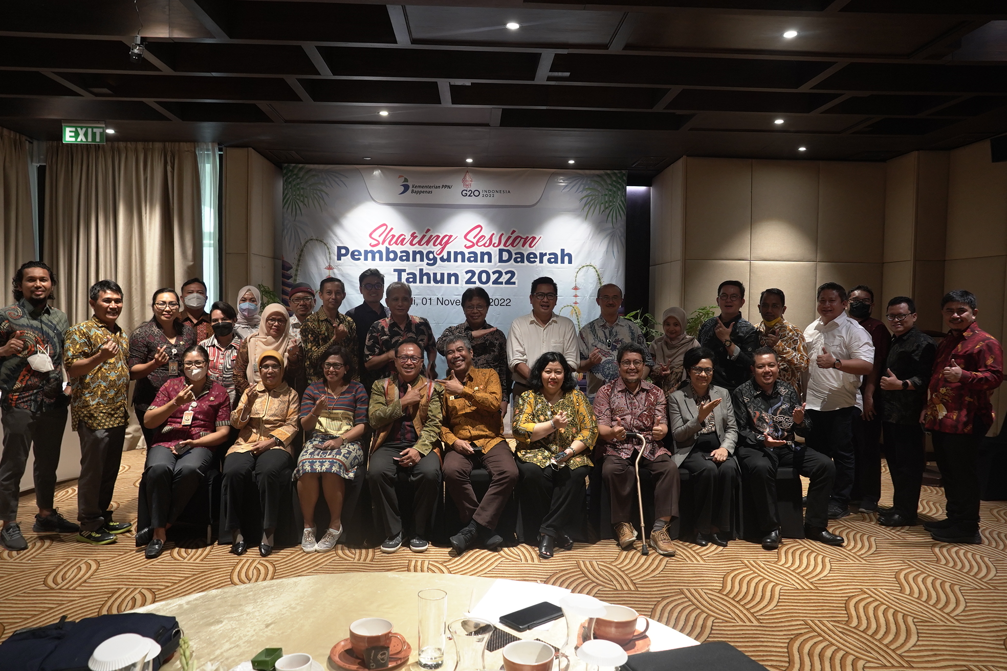Dalam Rangka Berbagi Pengetahuan Wilayah Tengah dan Timur, Bappenas Selenggarakan Sharing Session Pembangunan Daerah Tahun 2022